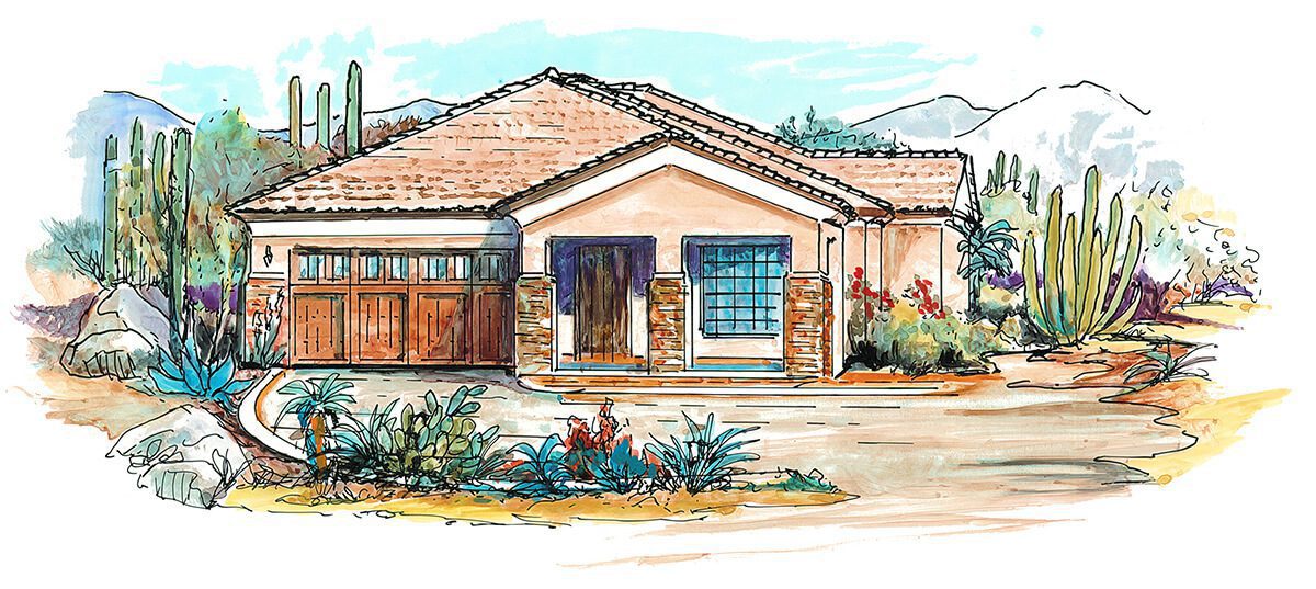 Floor Plan #1103 Rendering