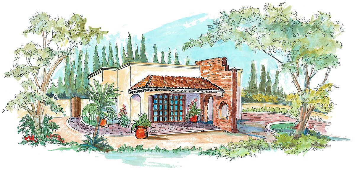 Floor Plan #1106 Rendering