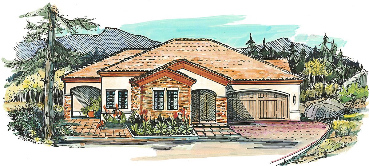 Floor Plan #1112 Rendering