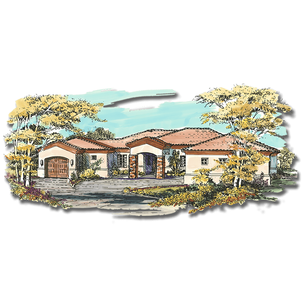 Floor Plan #1114 Rendering