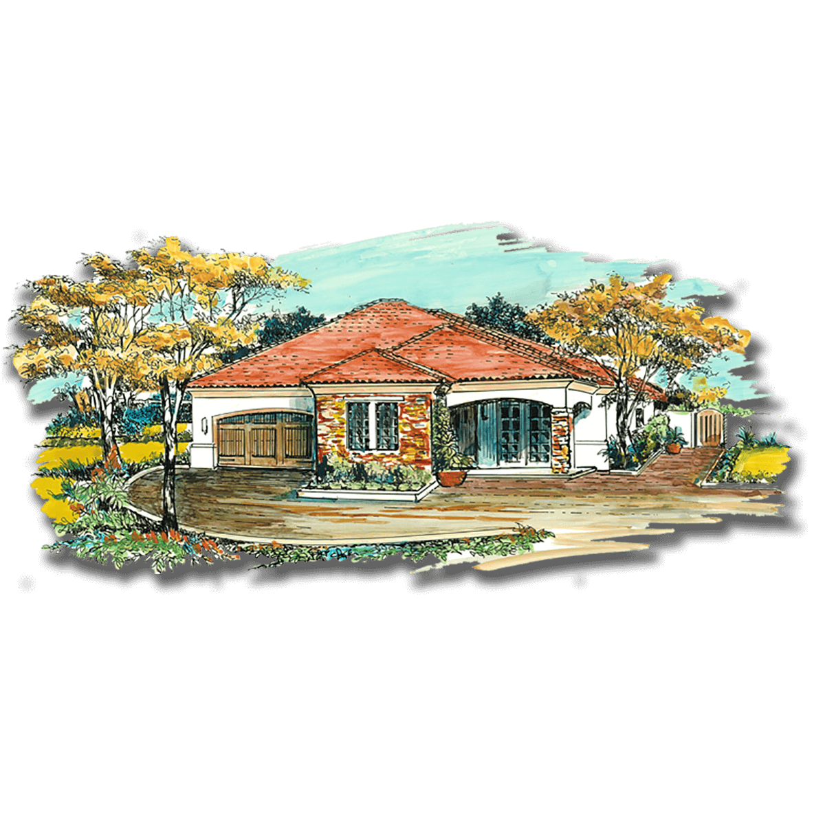 Floor Plan #1117 Rendering
