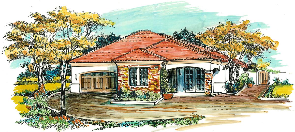 Floor Plan #1117 Rendering