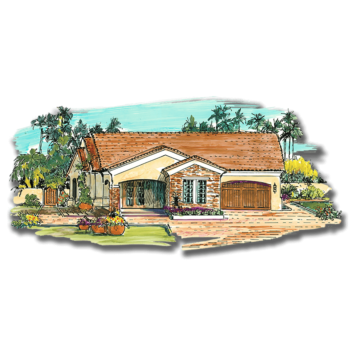 Floor Plan #1118 Rendering