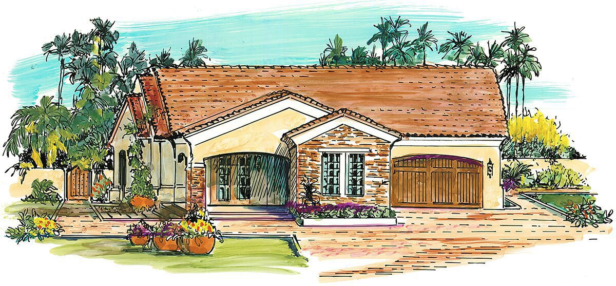 Floor Plan #1118 Rendering