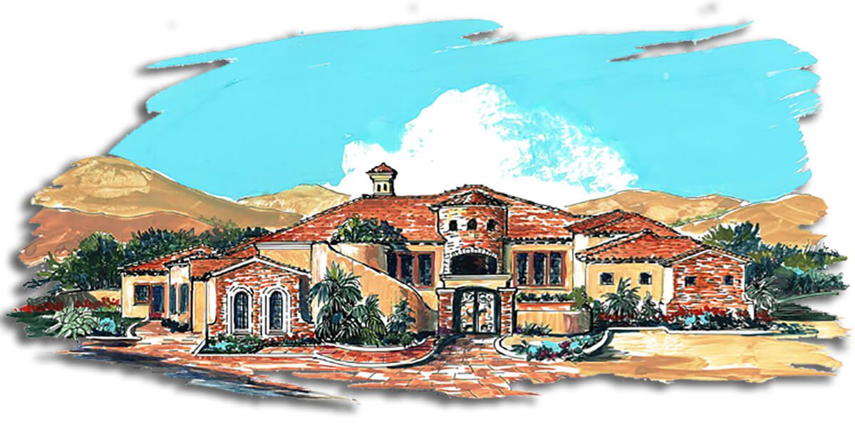 Floor Plan #1431 Rendering