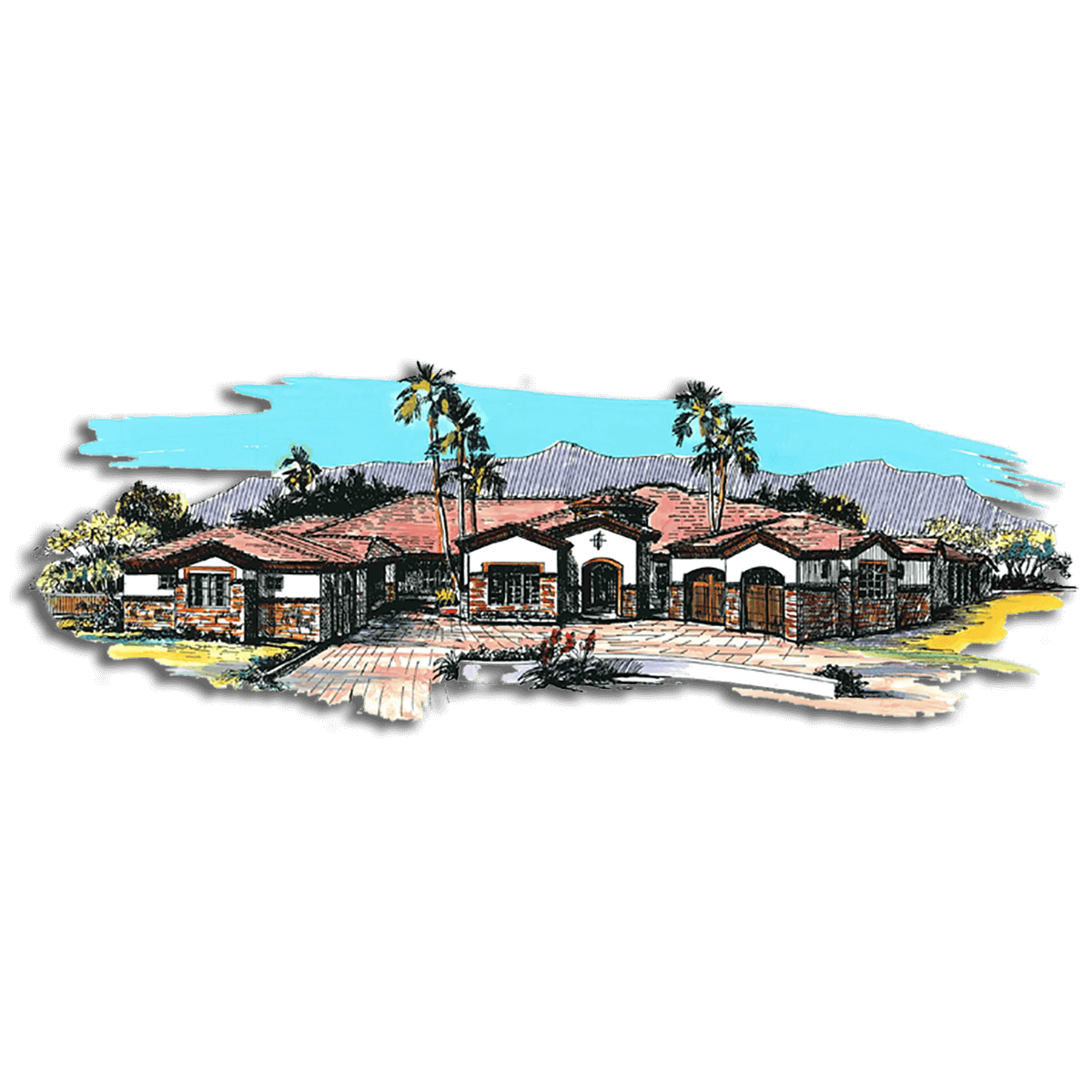 Floor Plan #1504 Rendering