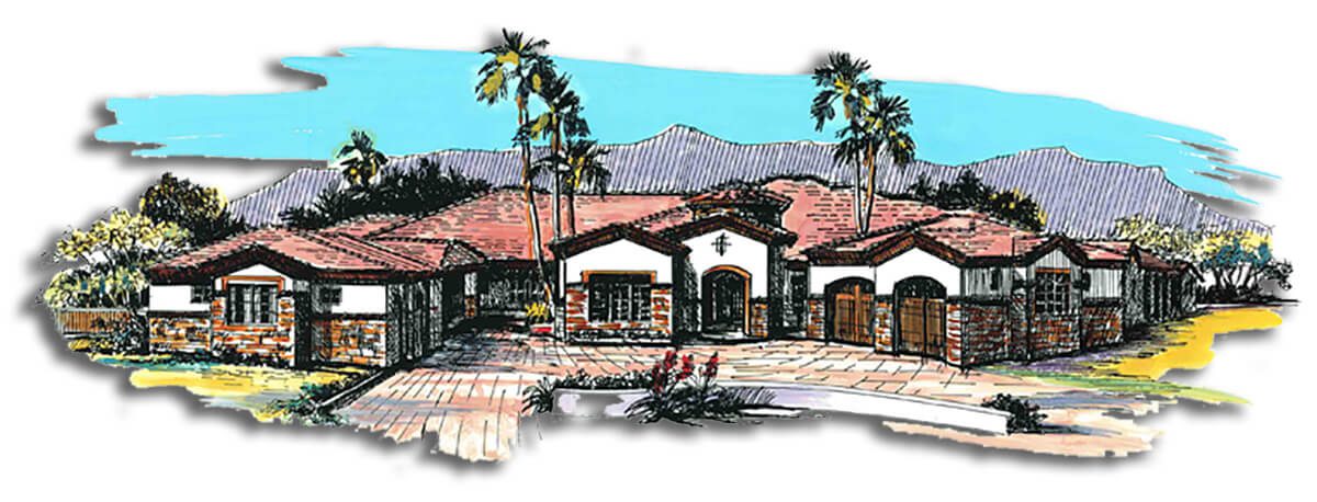 Floor Plan #1504 Rendering