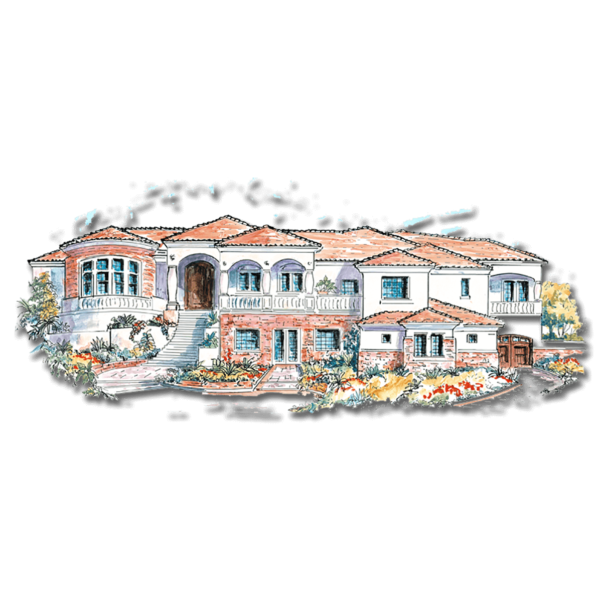Floor Plan #1517 Rendering