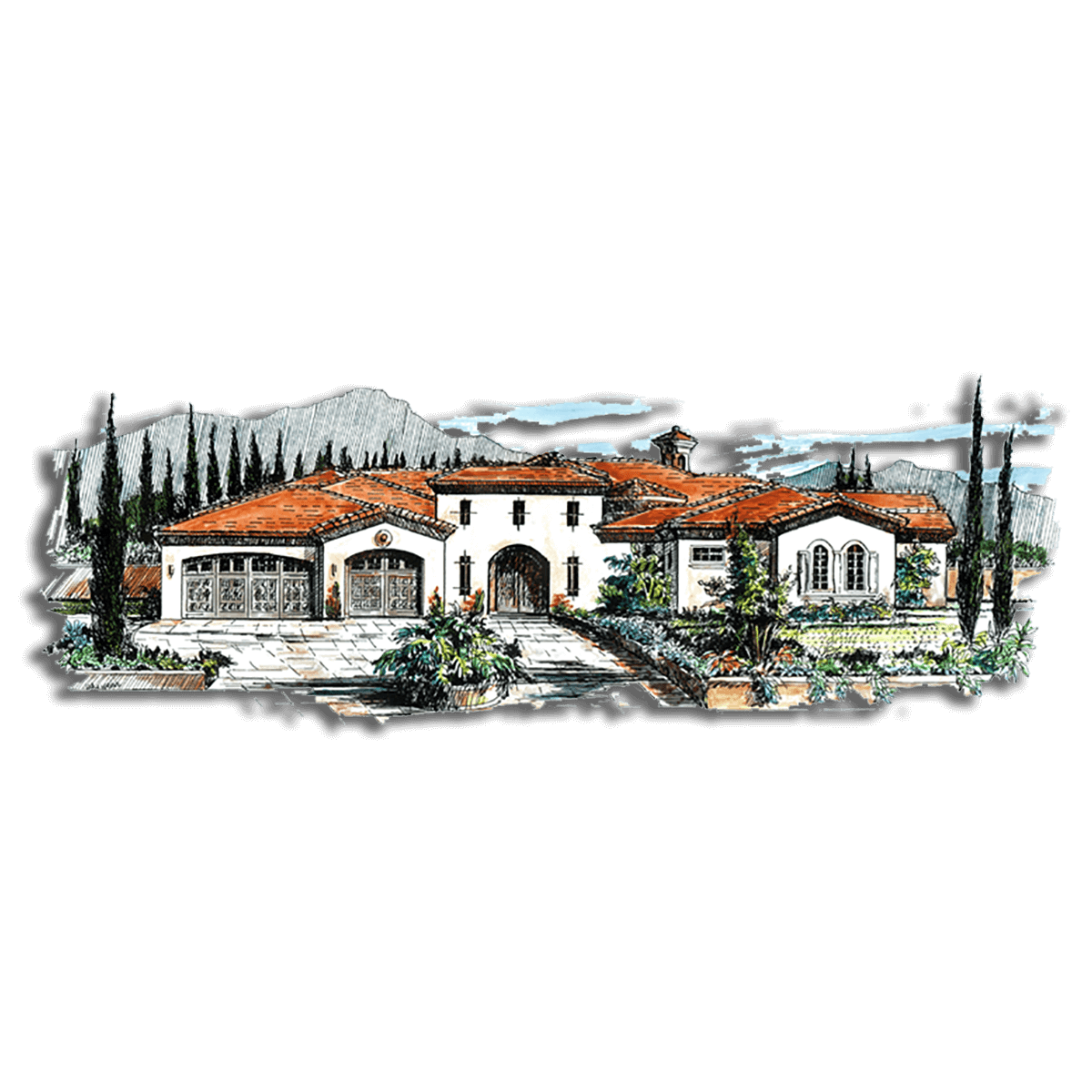 Floor Plan #1601 Rendering