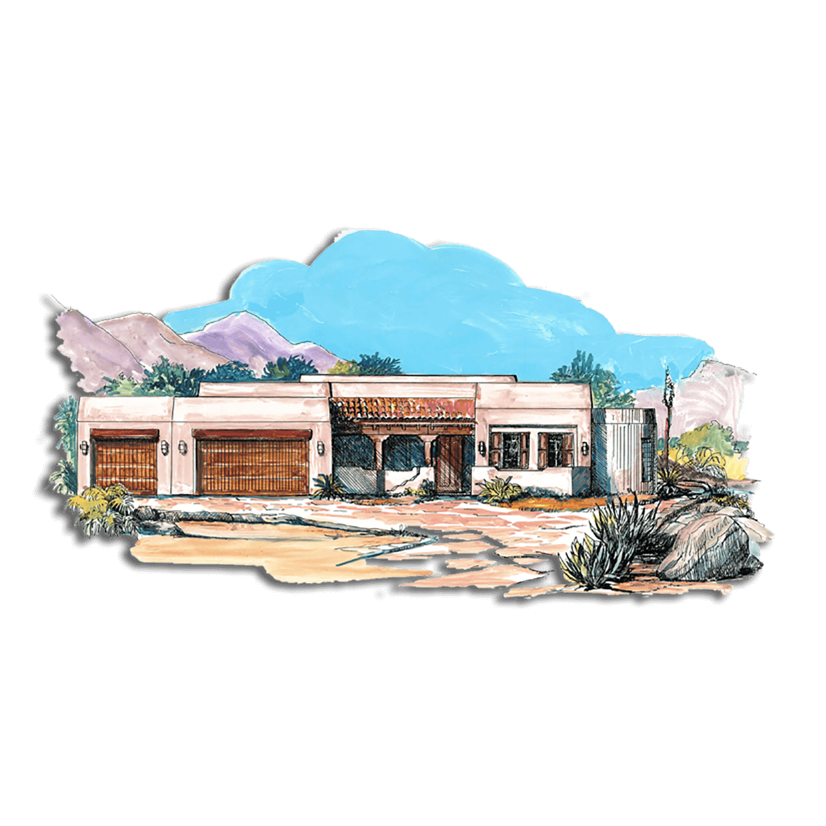 Floor Plan #1123 Rendering