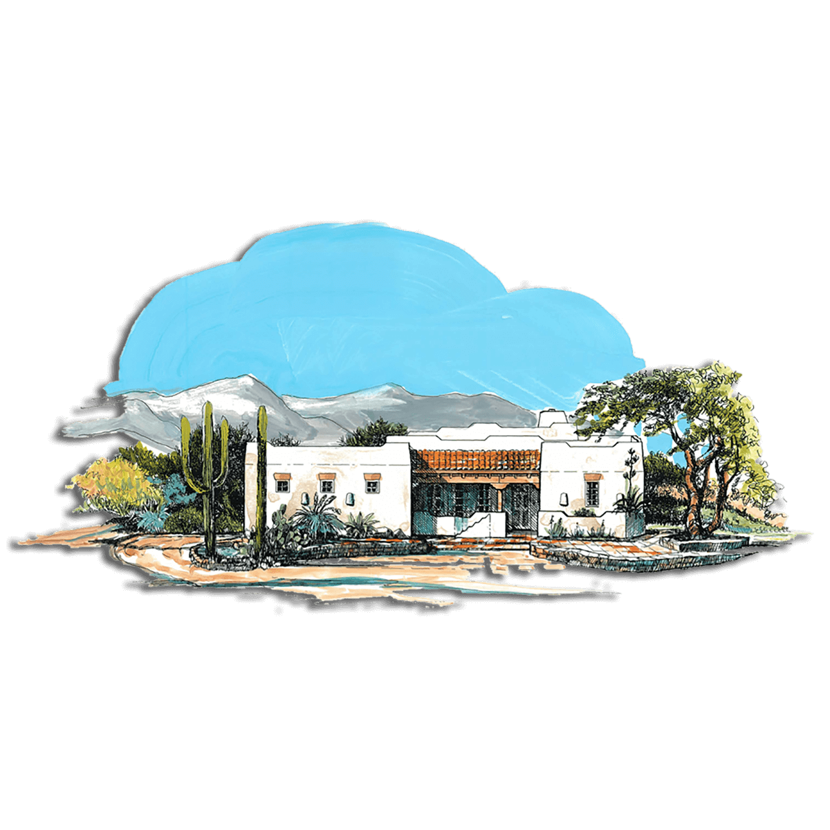 Floor Plan #1123D Rendering