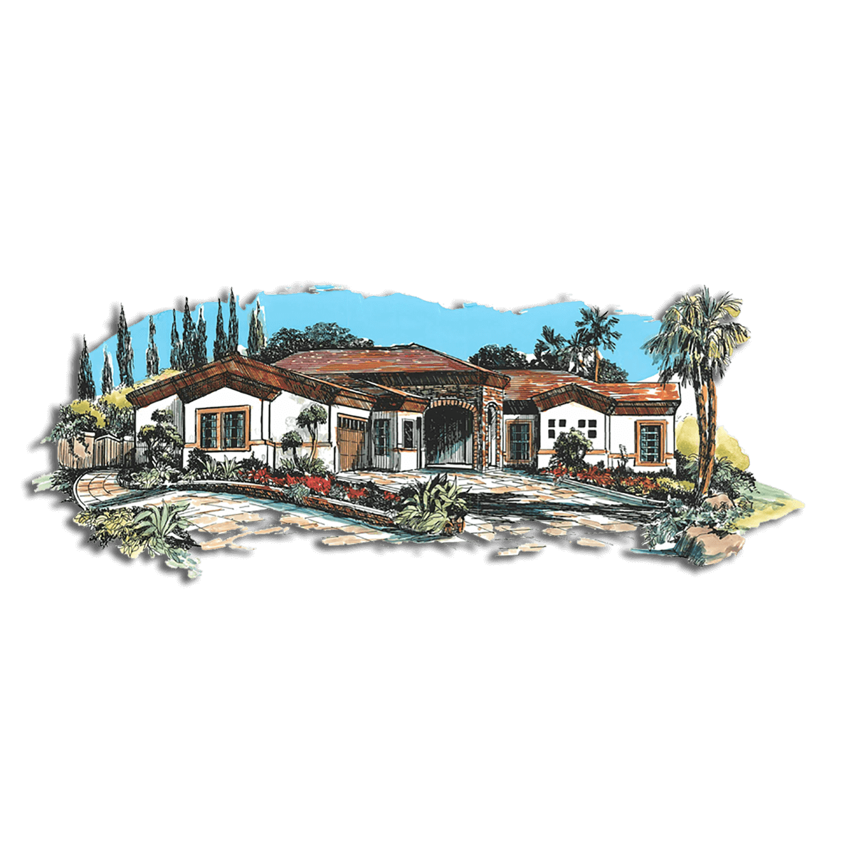 Floor Plan #1126 Rendering