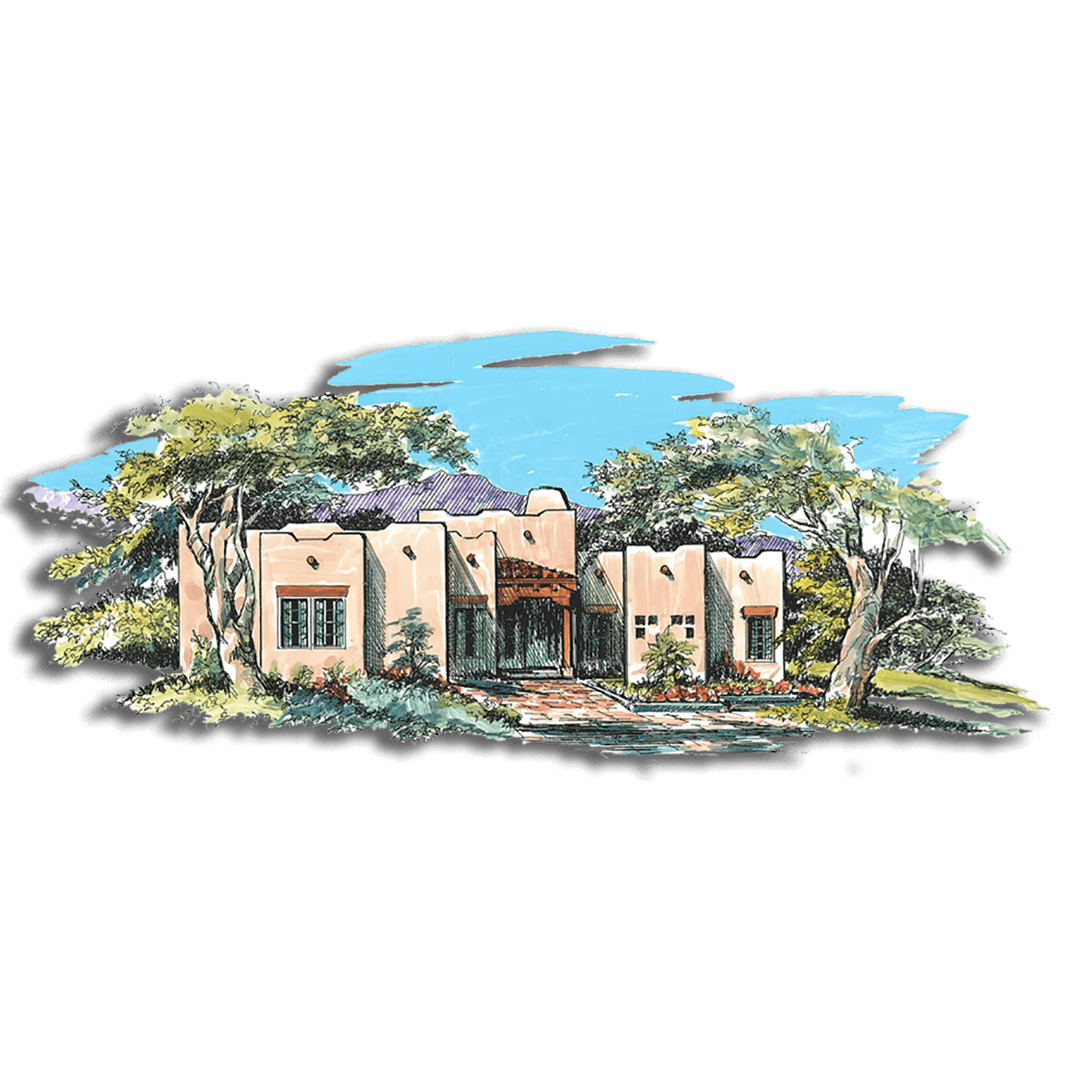 Floor Plan #112A Rendering