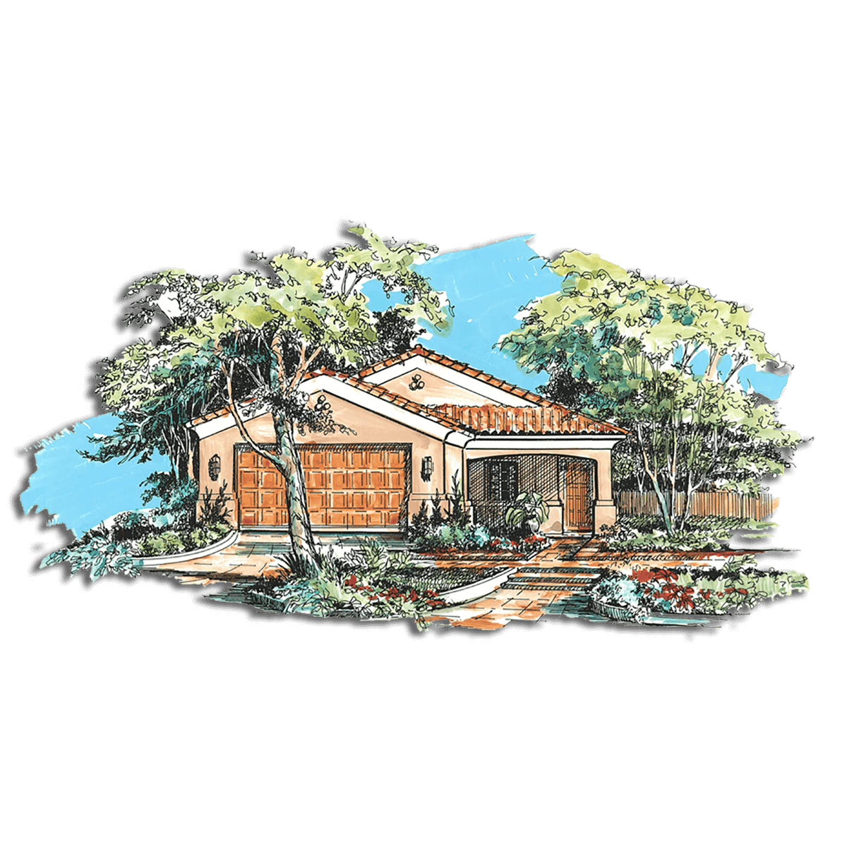 Floor Plan #1128 Rendering