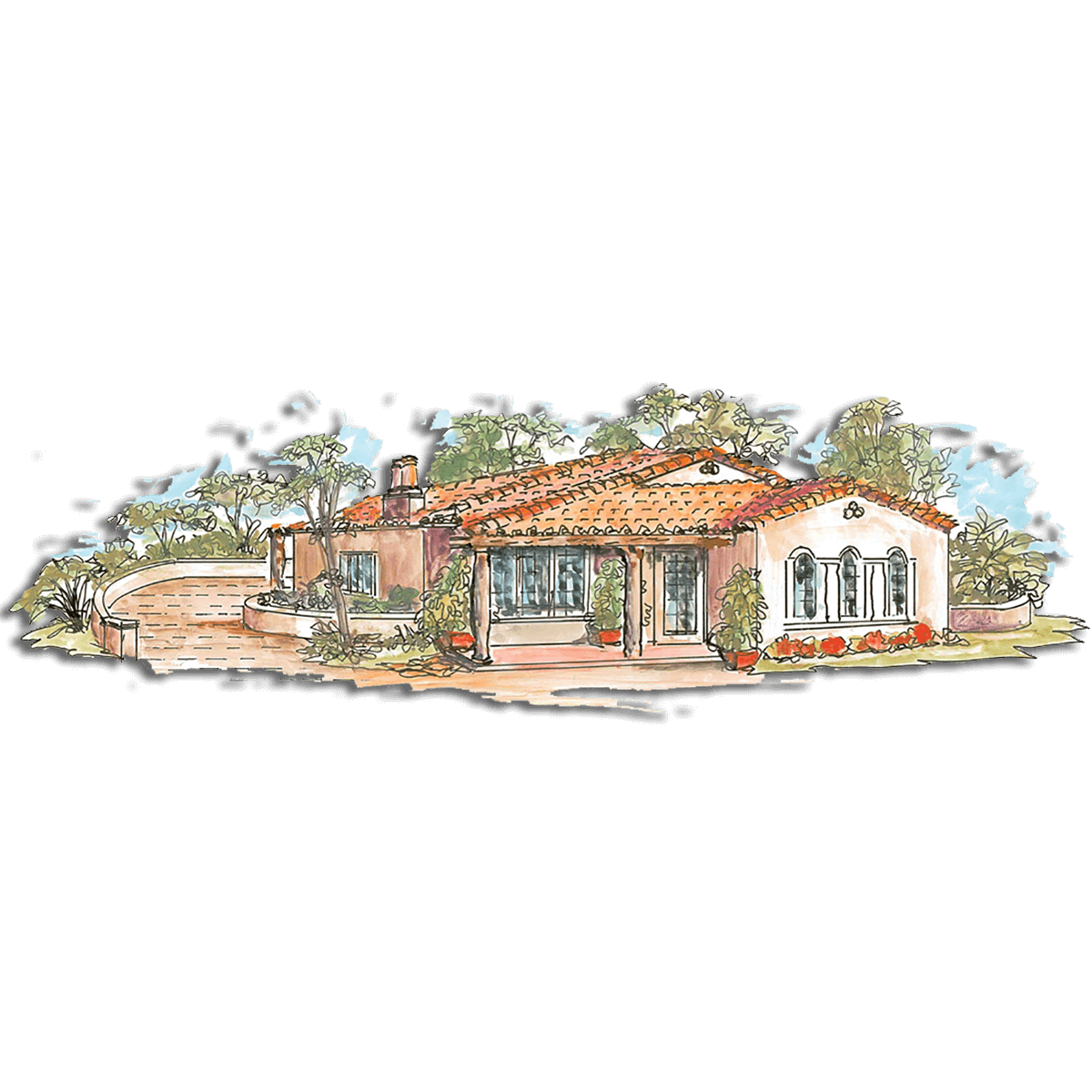 Floor Plan #1135 Rendering