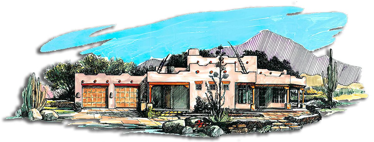 Floor Plan #1214 Rendering