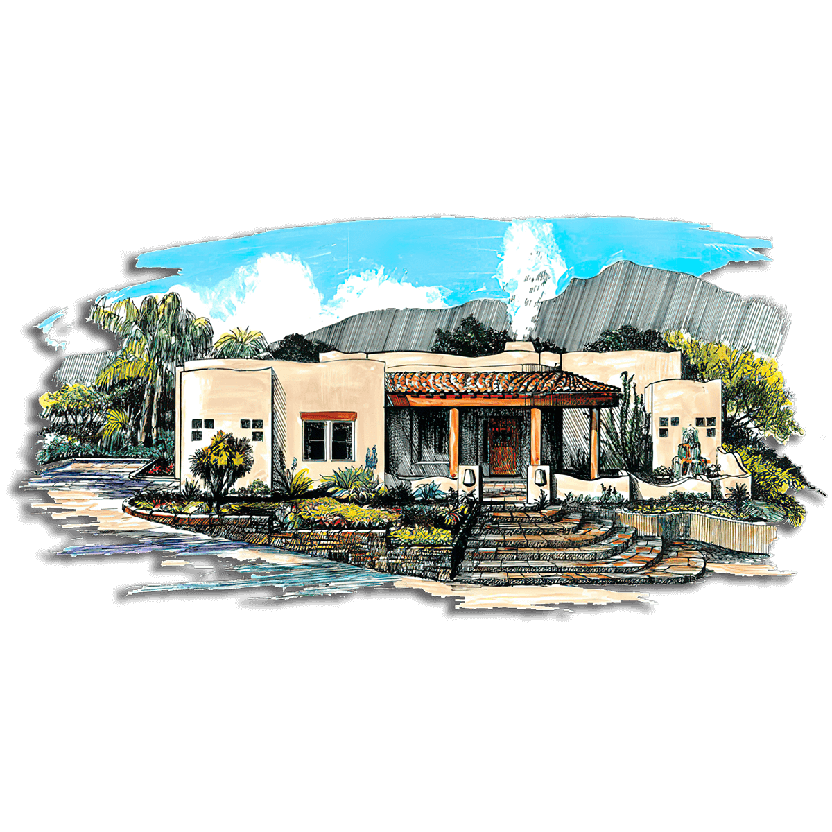 Floor Plan #1215 Rendering