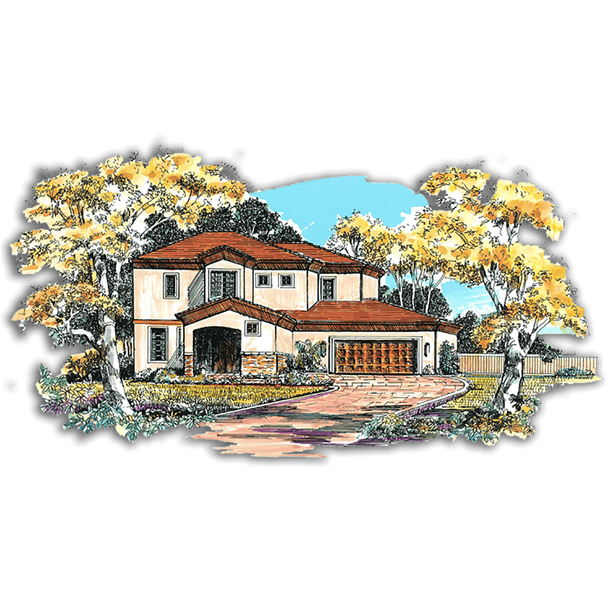 Floor Plan #2101 Rendering