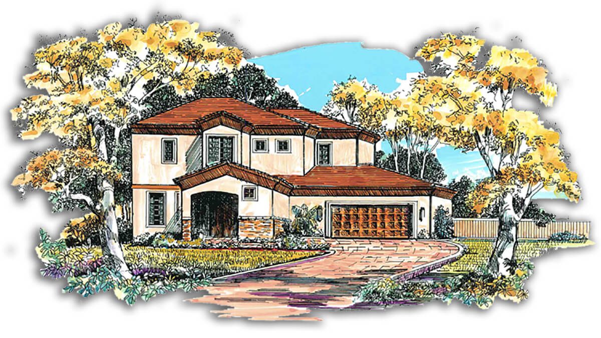 Floor Plan #2101 Rendering