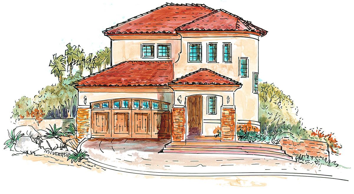 Floor Plan #2103 Rendering