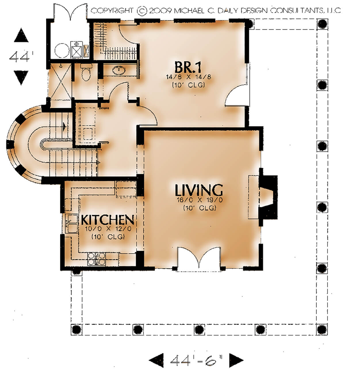 Floor Plan #2105A Main