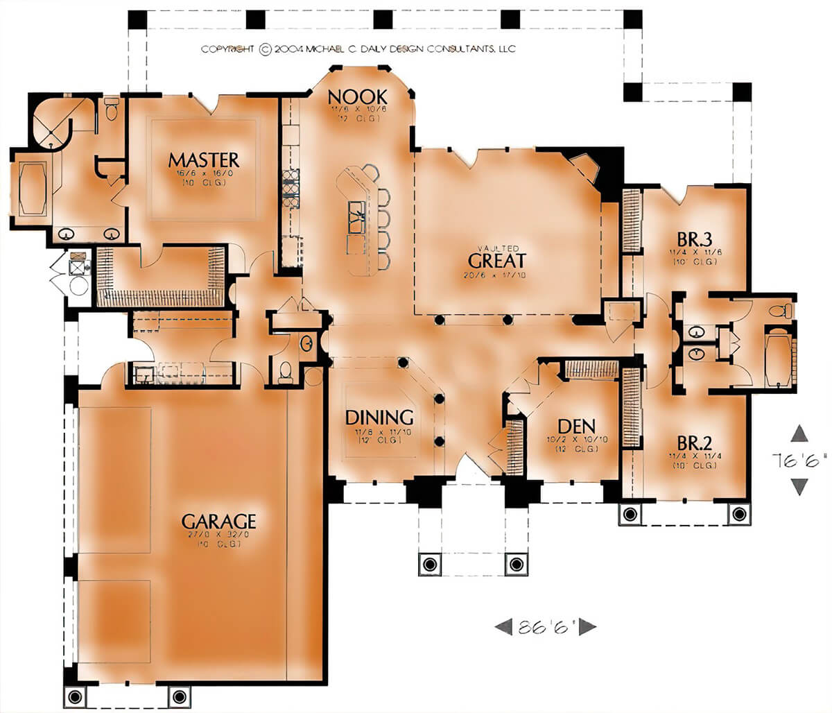 Floor Plan #1221D