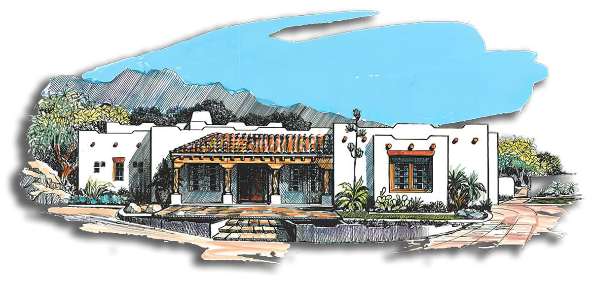 Floor Plan #1223B Rendering