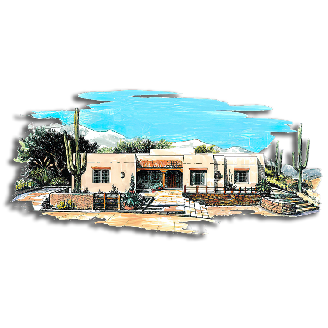 Floor Plan #1225 Rendering