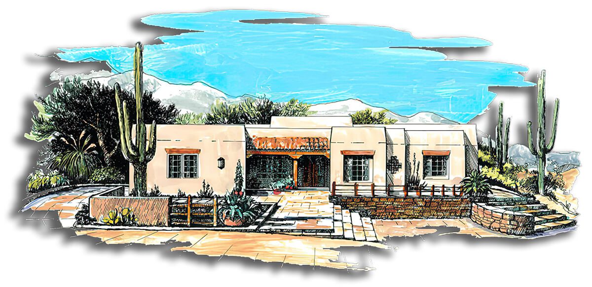 Floor Plan #1225 Rendering