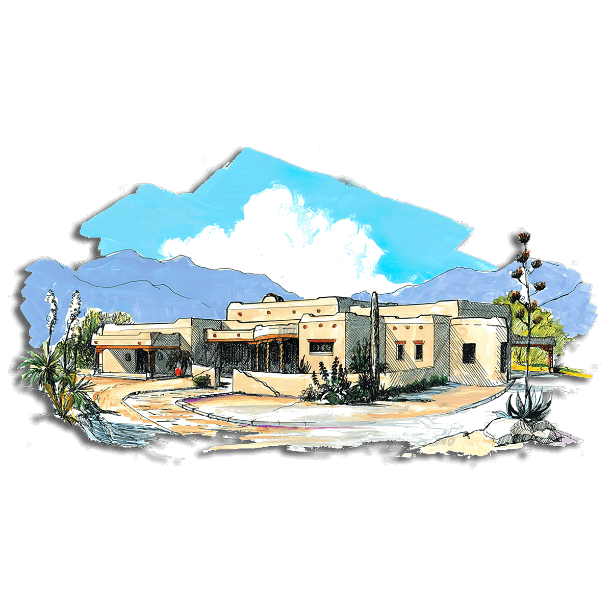 Floor Plan #1228 Rendering