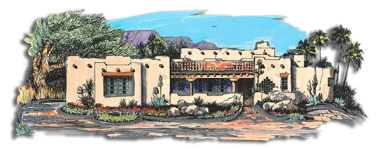 Floor Plan #1231H Rendering