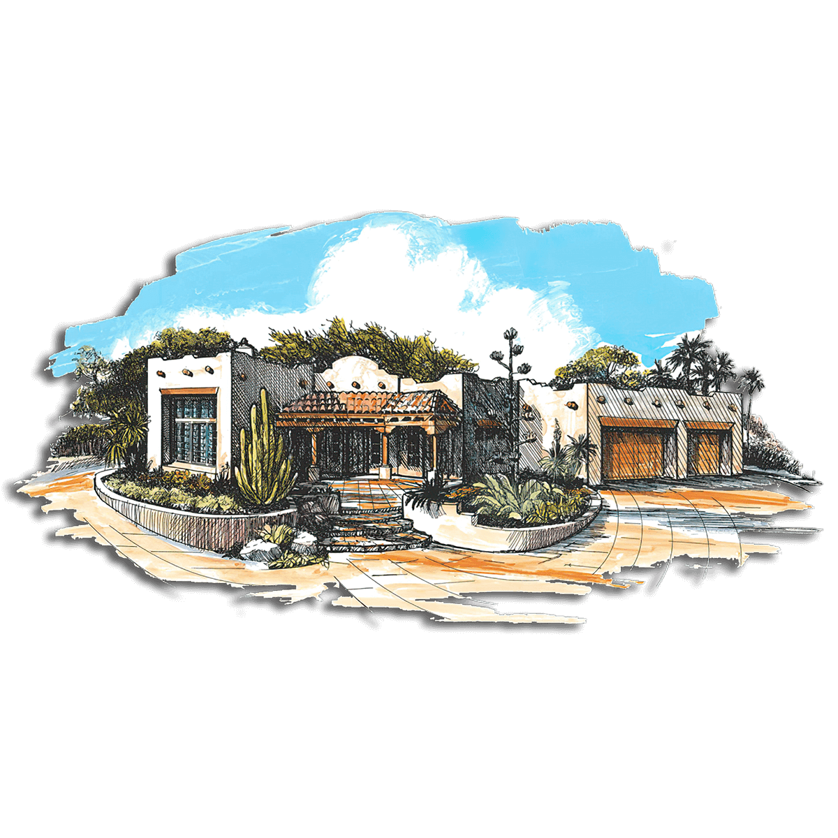 Floor Plan #1232 Rendering