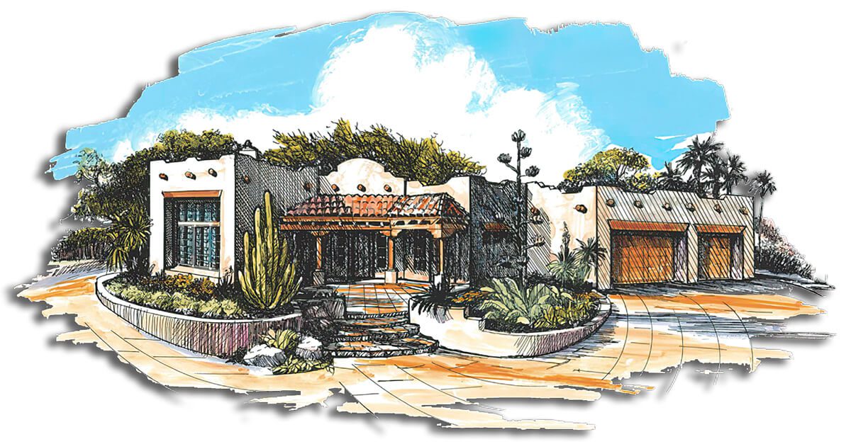 Floor Plan #1232 Rendering