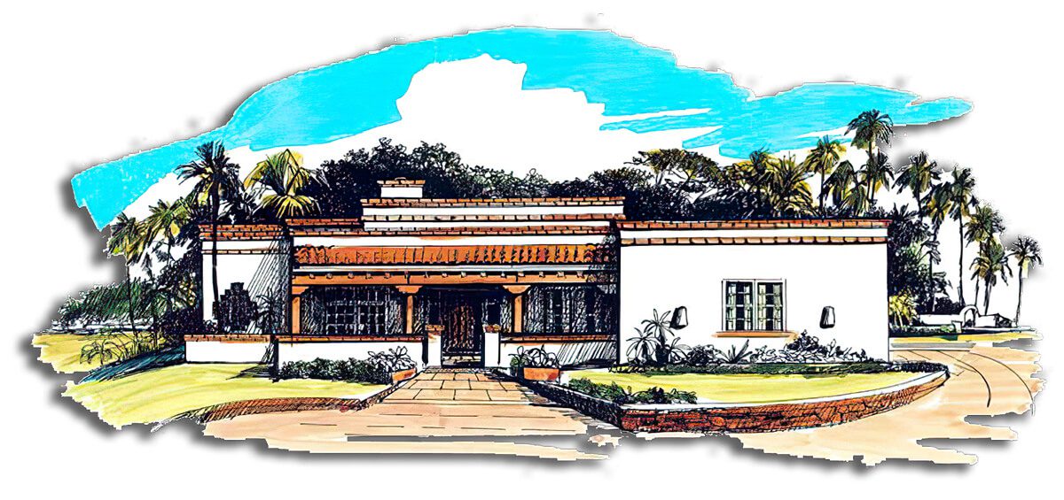 Floor Plan #1241B Rendering