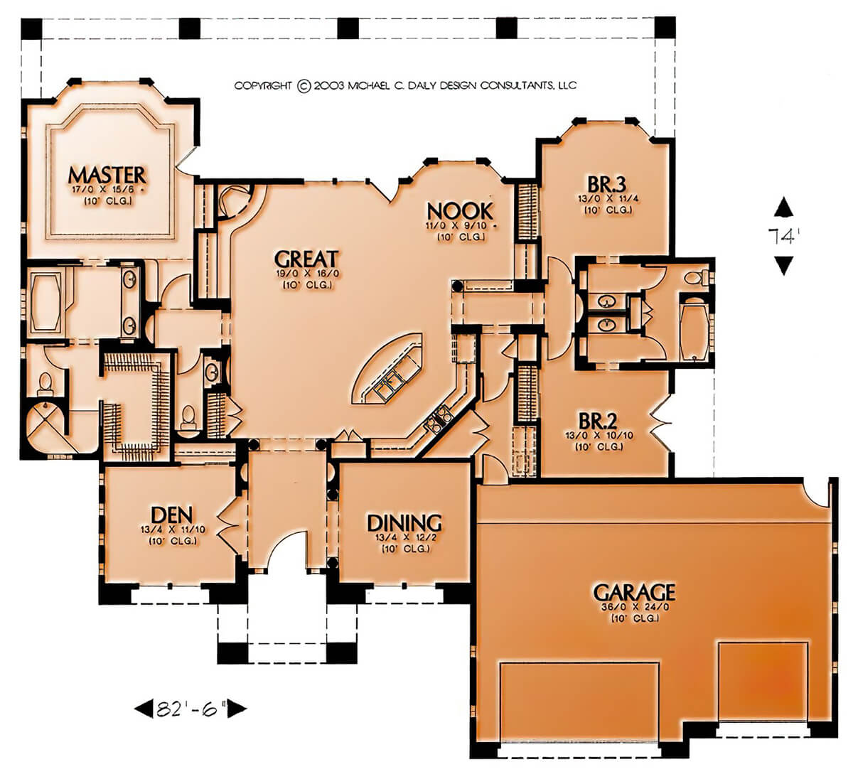 Floor Plan #1241D