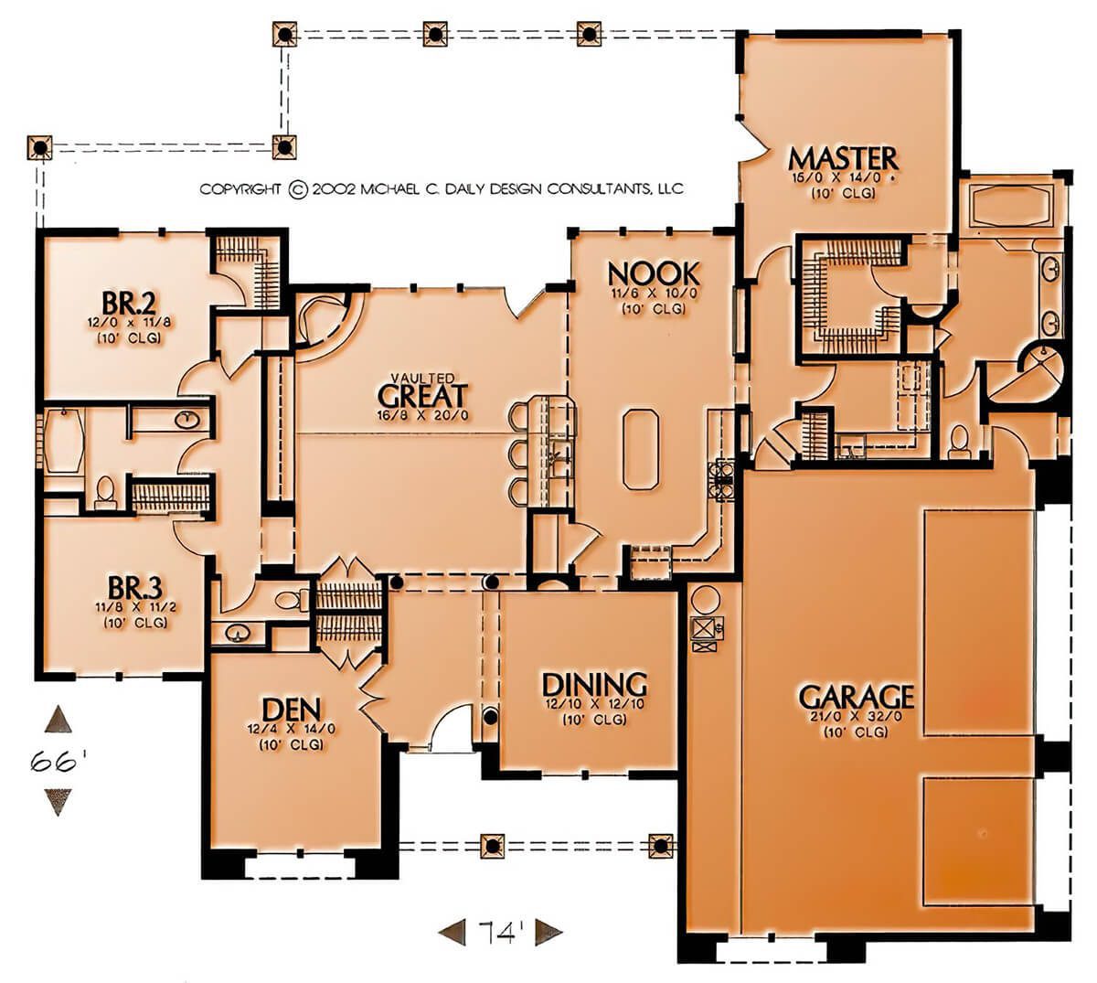 Floor Plan #1242A