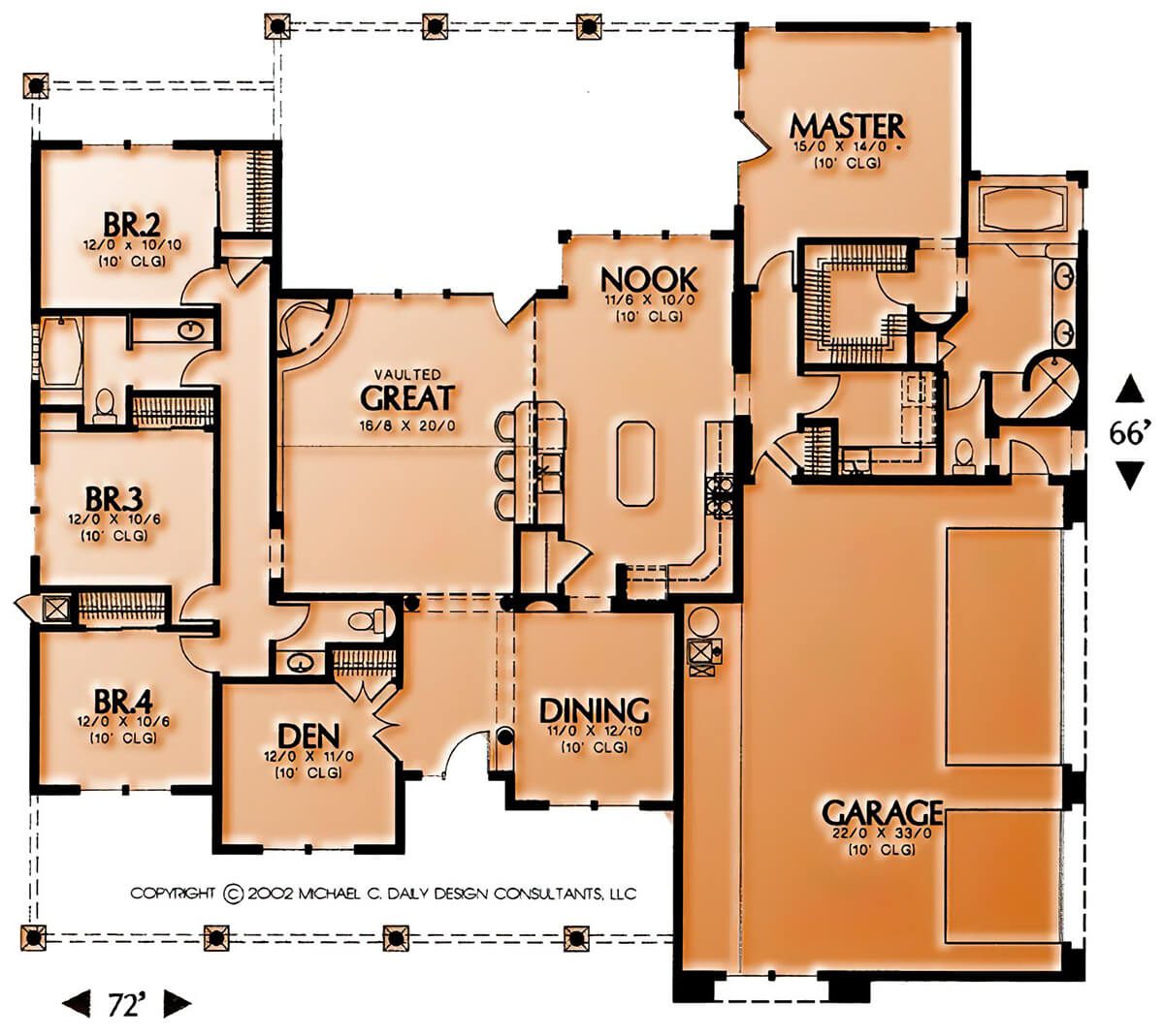 Floor Plan #1242B