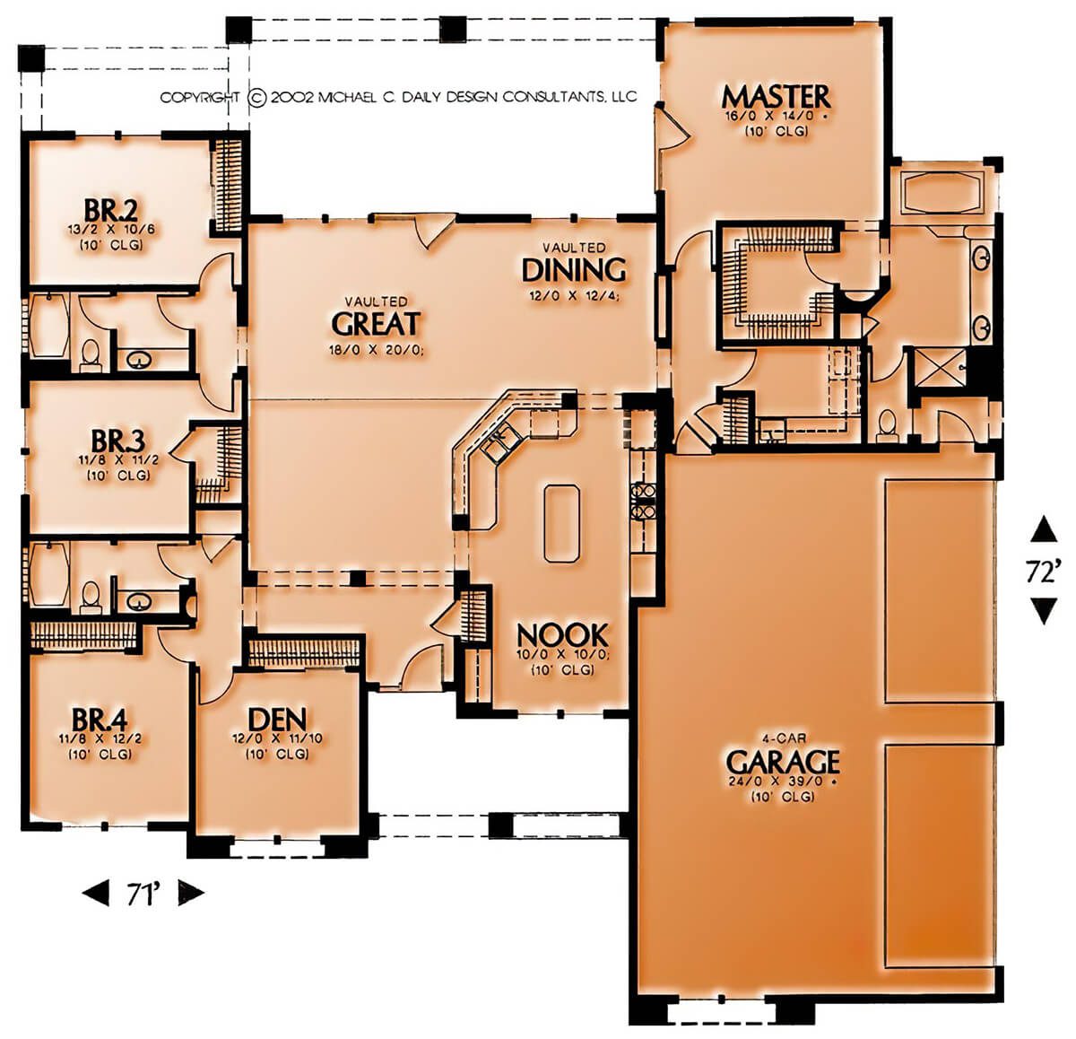 Floor Plan #1242C