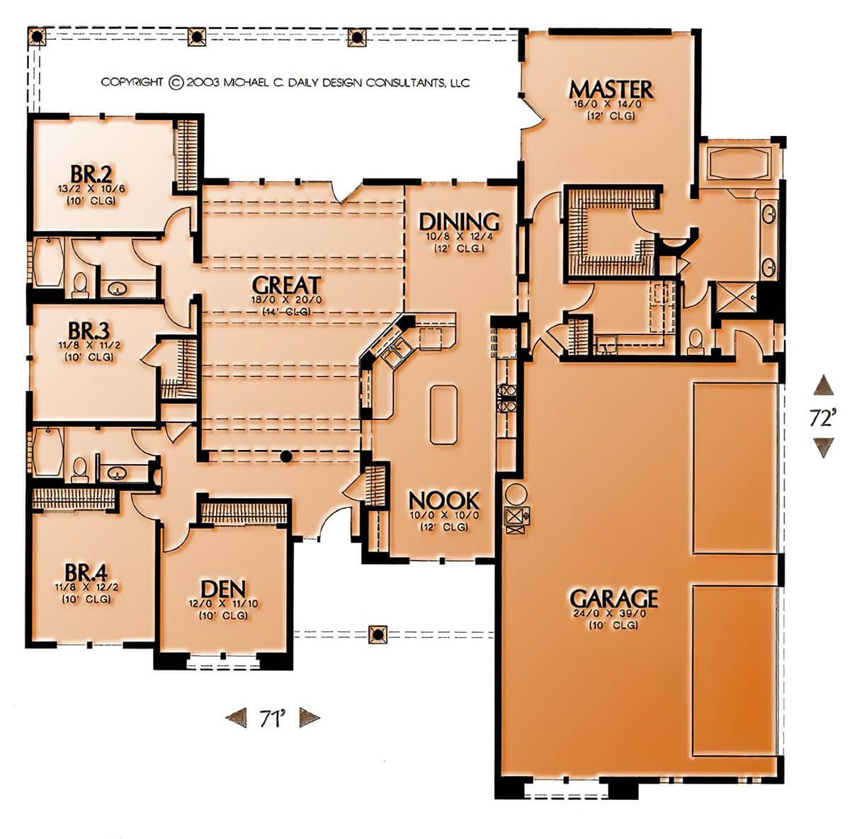 Floor Plan #1242H