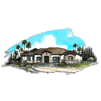Floor Plan #1247 Rendering
