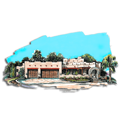 Floor Plan #1250 Rendering