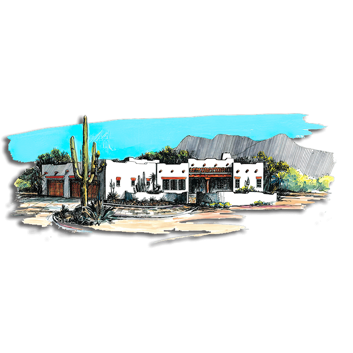 Floor Plan #1251 Rendering