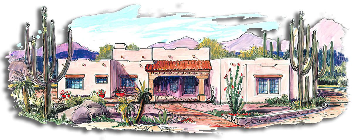 Floor Plan #1255 Rendering