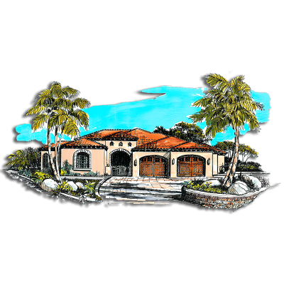Floor Plan #1256 Rendering