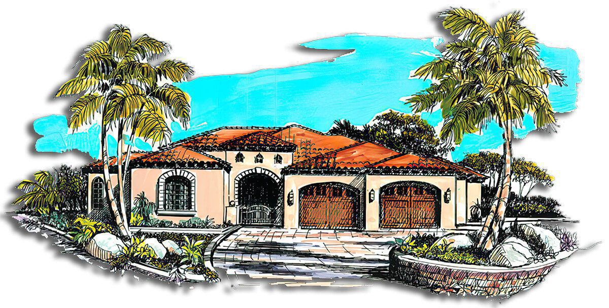 Floor Plan #1256 Rendering