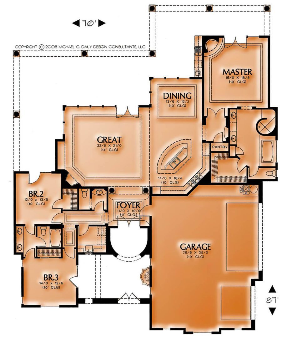 Floor Plan #1257