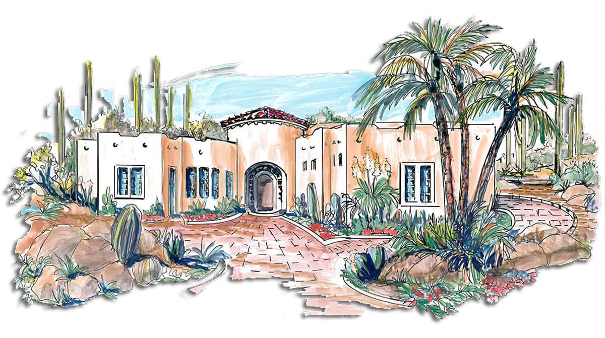 Floor Plan #1259 Rendering