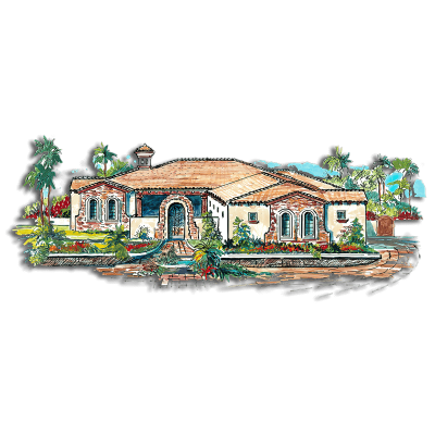 Floor Plan #1261 Rendering